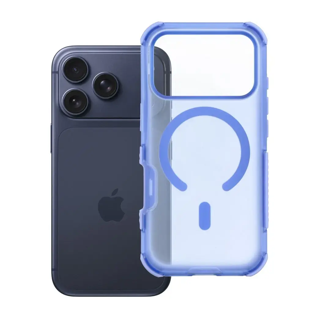 Forcell F-Protect BumperX Premium чехол с поддержкой MagSafe для телефона iPhone 18 Pro | iPhone 17 Pro синий