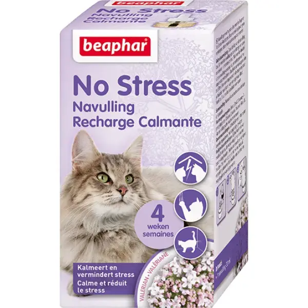 Nomierinošs līdzeklis kaķiem : Beaphar NO STRESS REFILL CAT 30ML NL|F.