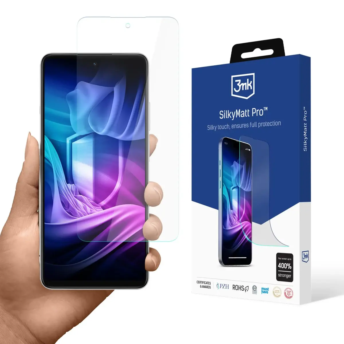 3mk Silky Matt Pro protective film for phone Oppo A5 5G | Oppo A5x