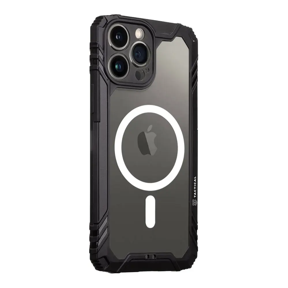 Tactical MagForce Chunky Mantis maciņš ar MagSafe atbalstu telefonam iPhone 13 Pro Max melns