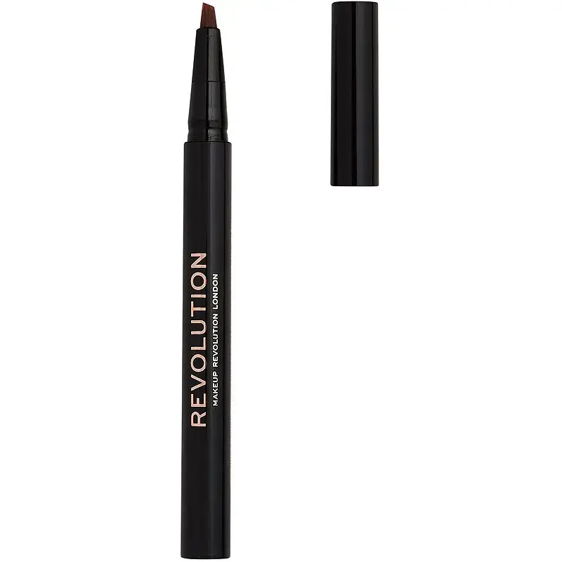 Makeup Revolution, Bushy Brow, Eyebrow Cream Pencil, Dark Brown, 0.5 ml