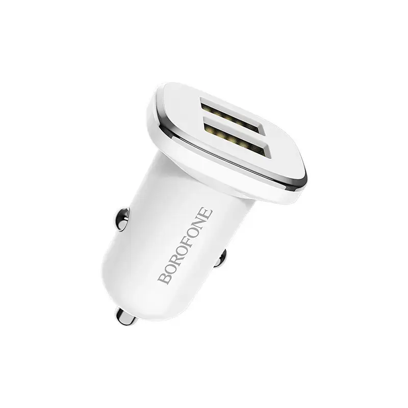 Borofone BZ12 automašīnas lādētājs | 12W | USB-A | balts