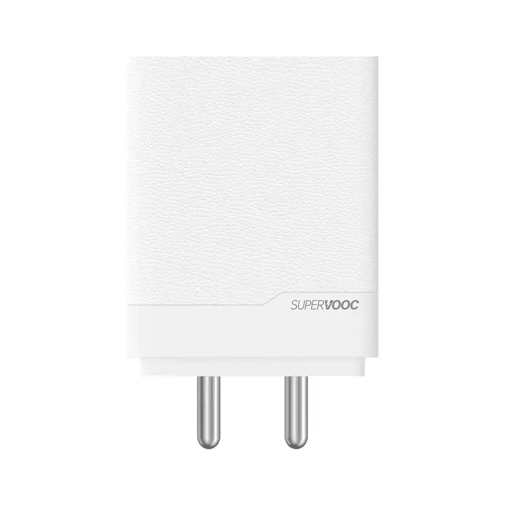 Oppo SuperVOOC USB-C 100W Travel Charger + USB-C Data Cable White (Damaged Package)