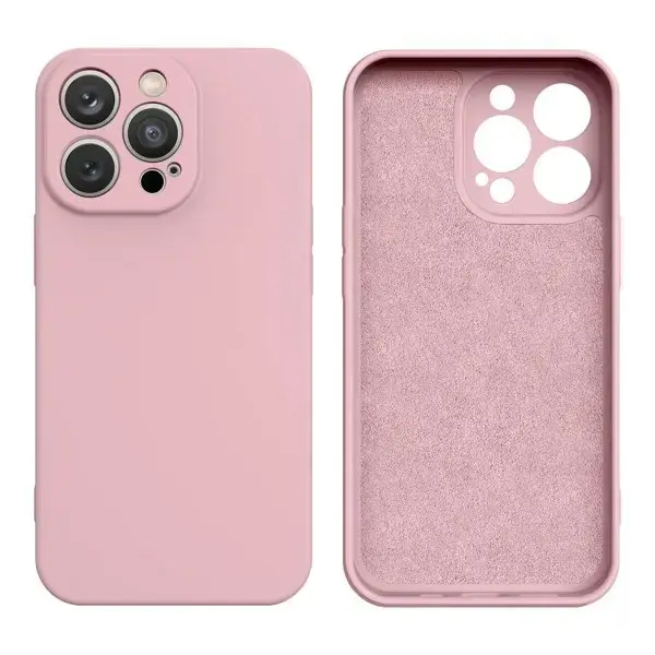 Fusion Elegance Fibre Protect Silicone maciņš telefonam Samsung Galaxy S23 Ultra (S918) rozā