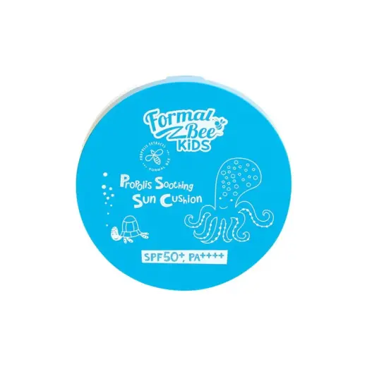Formal Bee, Propolis Soothing Sun Cushion, Sun Protection, Sunscreen Cushion, For Face & Body, SPF 50, 25 g