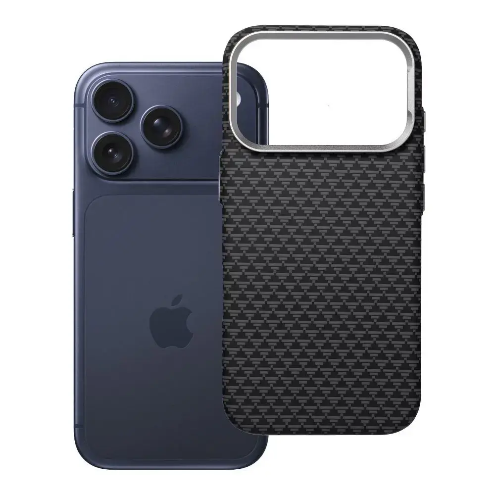 K-Look telefono dėklas su MagSafe palaikymu iPhone 17 Pro | iPhone 18 Pro juodas
