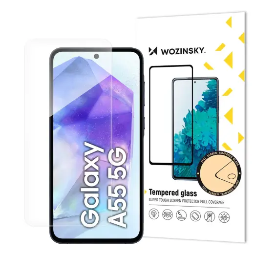 Wozinsky Tempered Glass aizsargstikls telefona ekrānam Galaxy A55