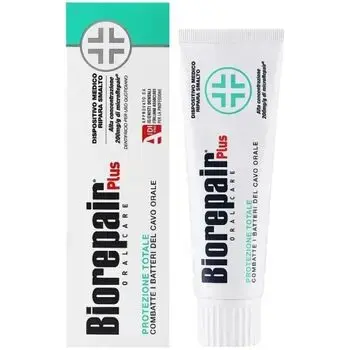 Biorepair Plus Total Protection Toothpaste - Toothpaste to strengthen tooth enamel 75ml