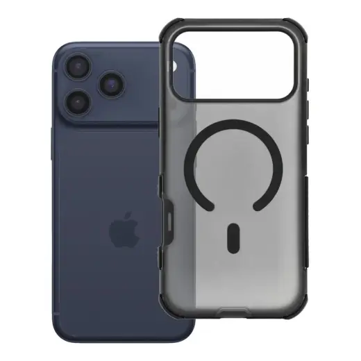 Forcell F-Protect BumperX Premium maciņš ar MagSafe atbalstu telefonam iPhone 18 Pro Max | iPhone 17 Pro Max melns