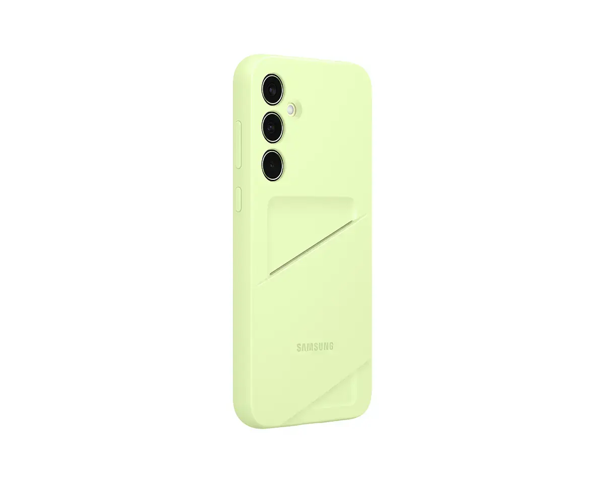 Samsung EF-OA356TME Card Slot grāmatveida maciņš telefonam Samsung Galaxy A35 5G (A356) zaļš