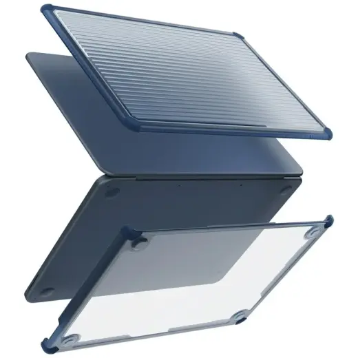 Case Skinarma Protective Cover Vibron for MacBook Neo 13" navy blue