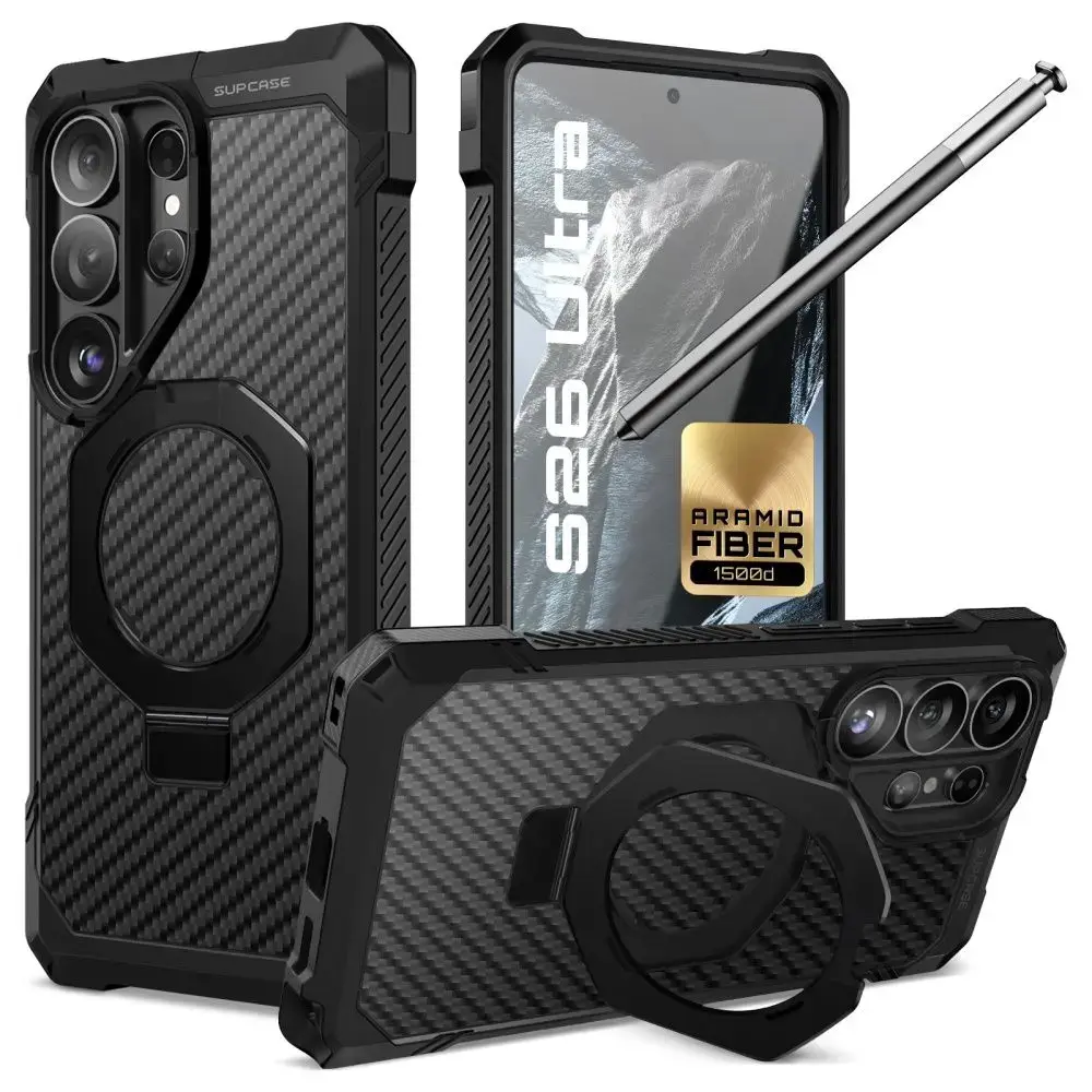 Supcase UB Grip Mag telefono dėklas su MagSafe palaikymu Samsung Galaxy S26 Ultra (S948)