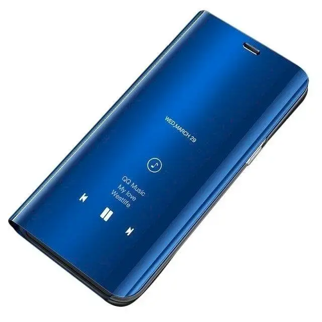 Fusion Clear View phone case for Huawei Y6s | Honor 8A | Huawei Y6 Prime (2019) blue