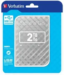 Verbatim Store n Go 2TB Silver