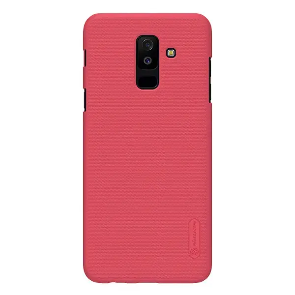 Nillkin Super Frosted Shield telefoni ümbris Samsung Galaxy A6+ punane