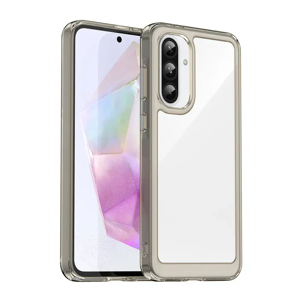 Outer Space telefono dėklas Samsung Galaxy A26 5G (A266) skaidrus juodas