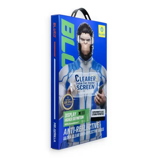 5D Mr. Monkey Strong Premium Ultra Clear AR karastatud kaitseklaas telefonile iPhone 18 Pro