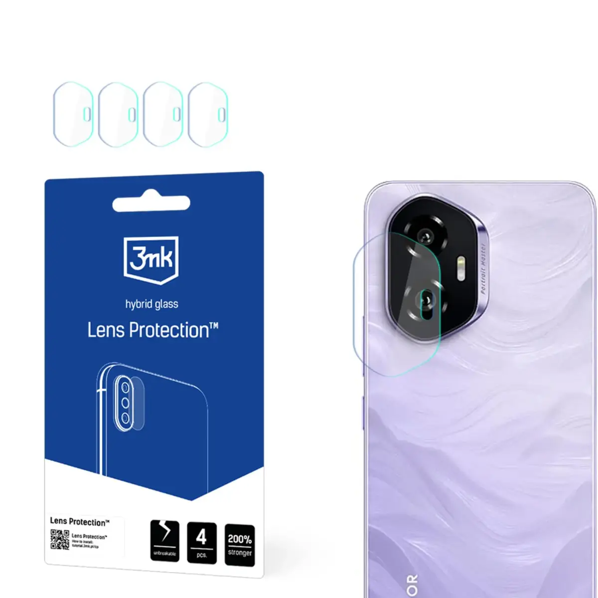 3mk Lens Protection kameras aizsargstikls telefonam Honor 300