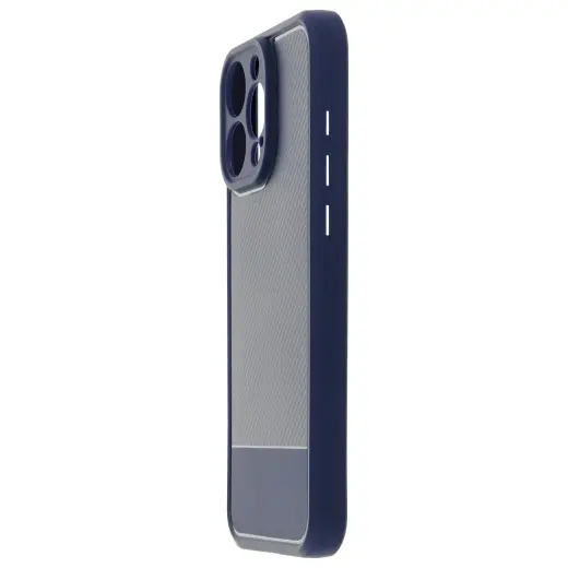 Simple Carbon maciņš telefonam iPhone 17 zils