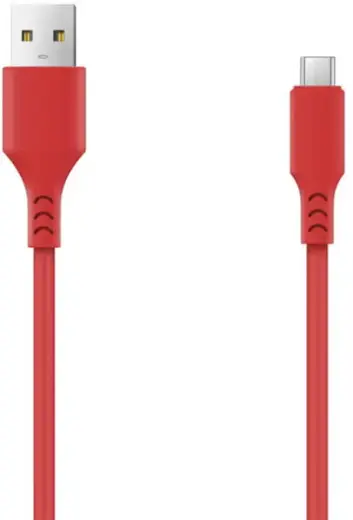 Setty duomenų perdavimo ir įkrovimo laidas | USB-A į Micro USB | 10W | 1.8m | raudonas