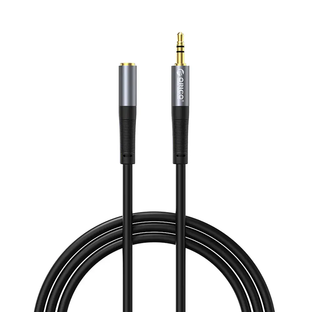 Orico AXF-50 Mini Jack 3.5mm Male to Female Audio Cable 5m - Black