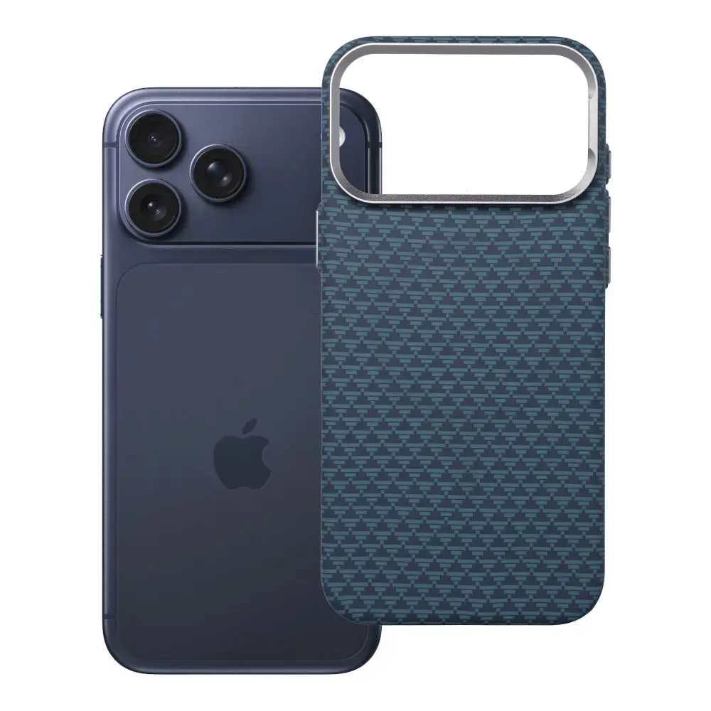 K-Look telefono dėklas su MagSafe palaikymu iPhone 17 Pro Max | iPhone 18 Pro Max mėlynas