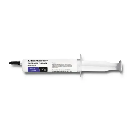 Qoltec 51633 termopasta 1,42 W/mK | 30 g | balta
