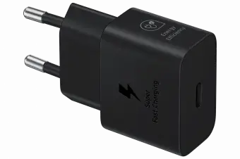 Samsung EP-T2510 reisilaadija | 25W | USB-C | komplektis USB-C – USB-C kaabel | must