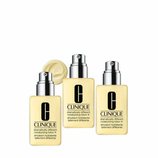 Set Trio, Clinique, Dramatically Different Lotion+, Moisturizing, Day & Night, Lotion, For Face, 3 pcs, 125 ml