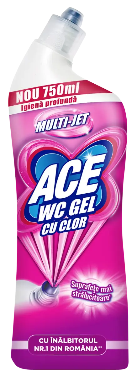 Tualetes tīrīšanas līdzeklis ACE HYPO Multi-Jet, 750 ml