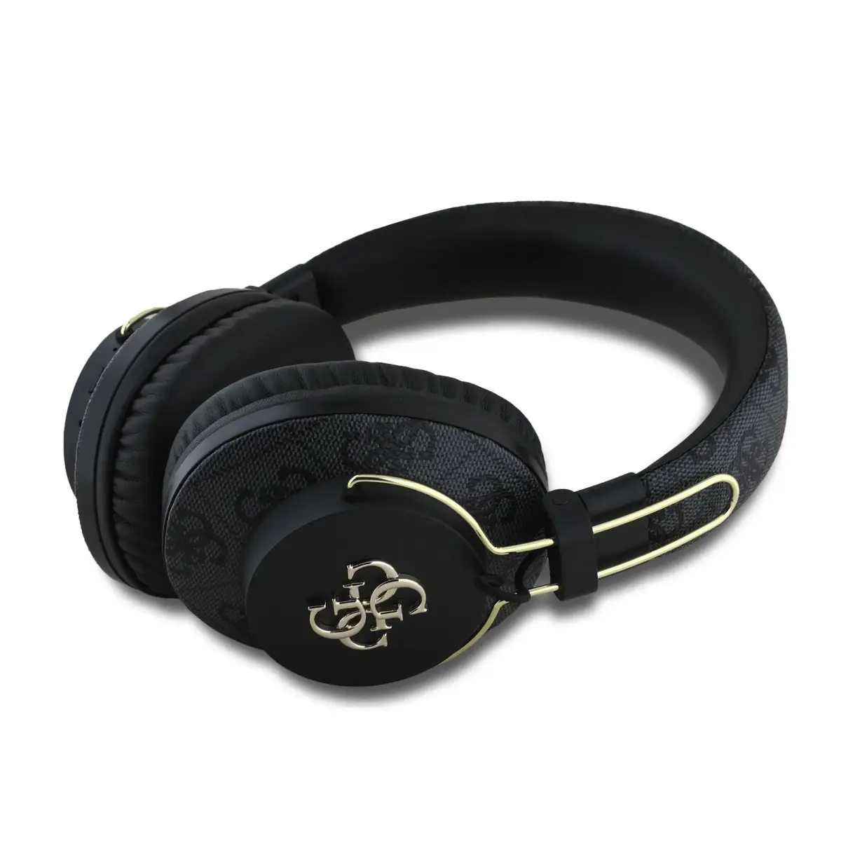 Guess PU 4G Metal Logo ENC Wireless Headphone Black