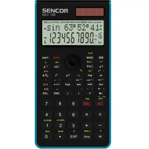 Sencor SEC 160 BU Skolas kalkulators