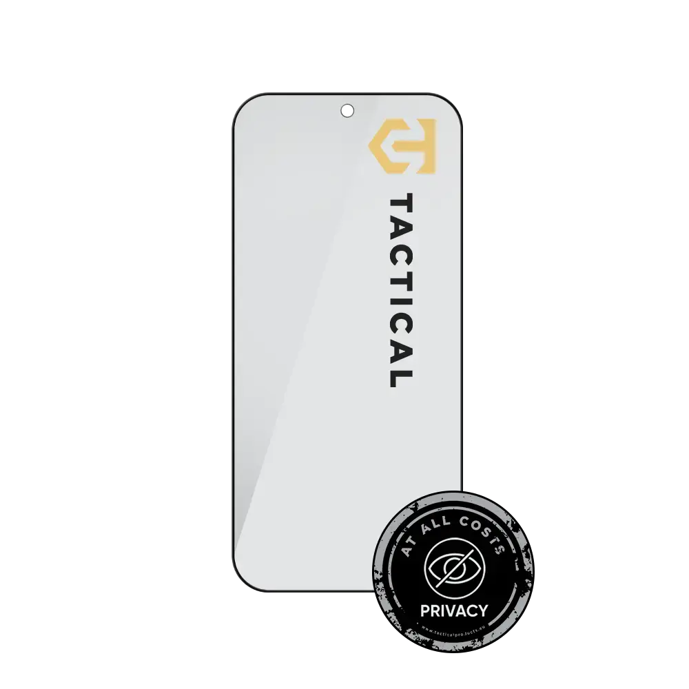 Tactical Glass Shield Privacy Stealth 5D for Xiaomi 17T Pro Black