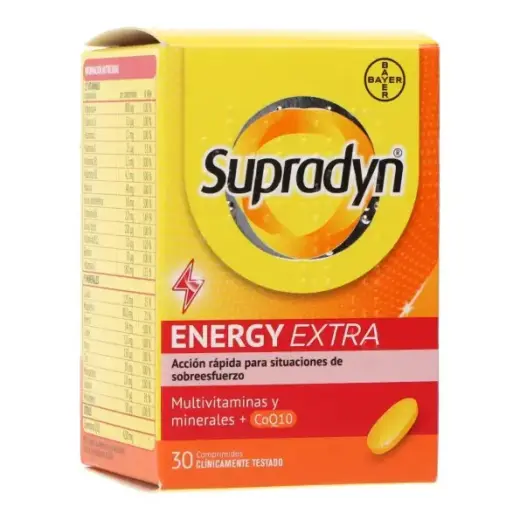 Supradyn Energy Extra 30 tabletes