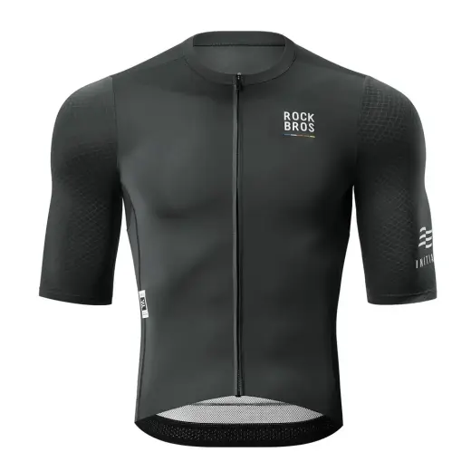 Rockbros 15220032001 ROAD TO SKY men's cycling jersey short sleeve S - black