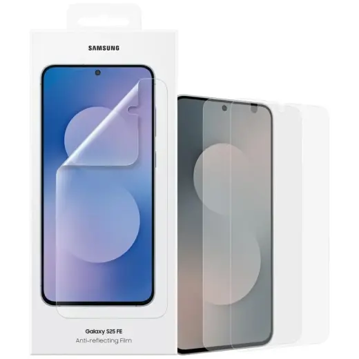 Samsung Anti-reflecting Film maciņš telefonam Galaxy S25 FE caurspīdīgs