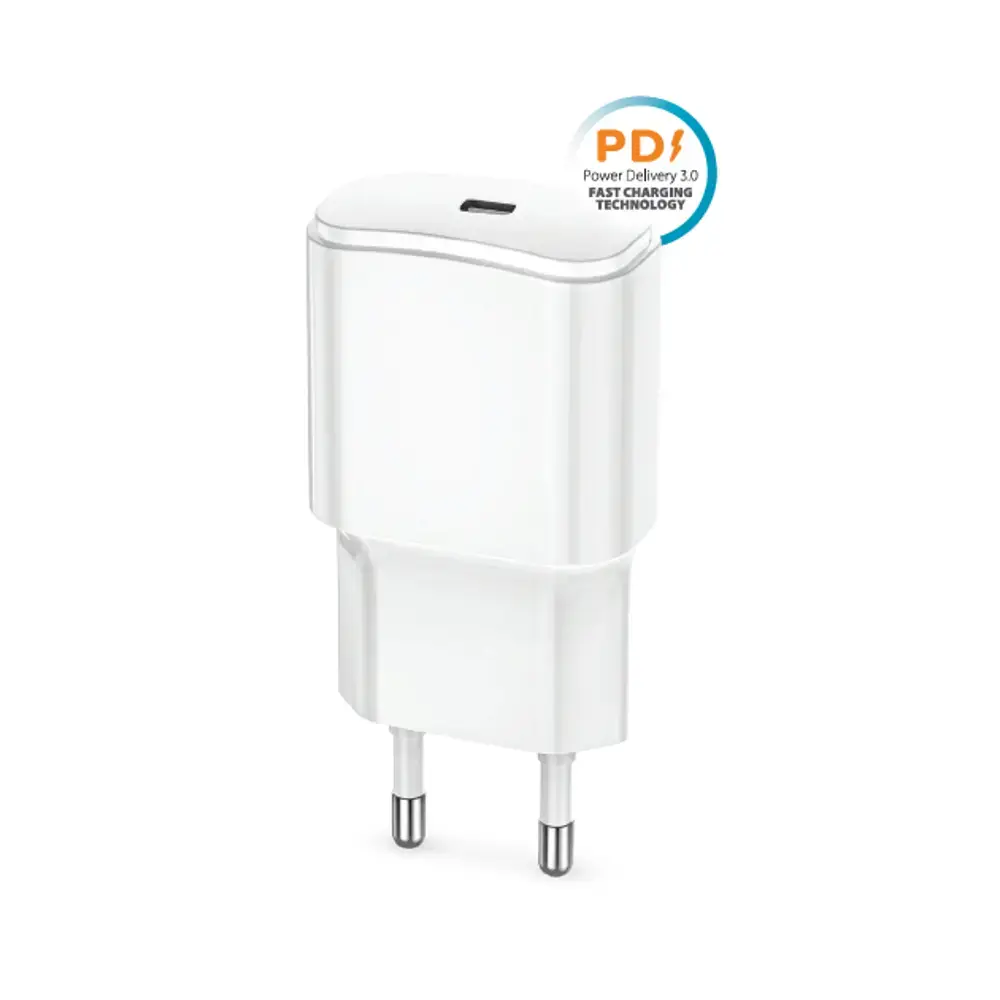 Forever TC-01 зарядное устройство | 20W | PD | USB-C | белое