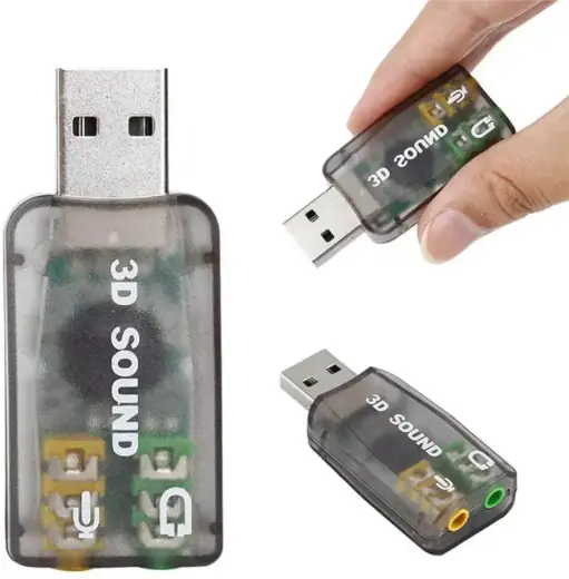 Fusion USB skaņas karte 3D | 5.1