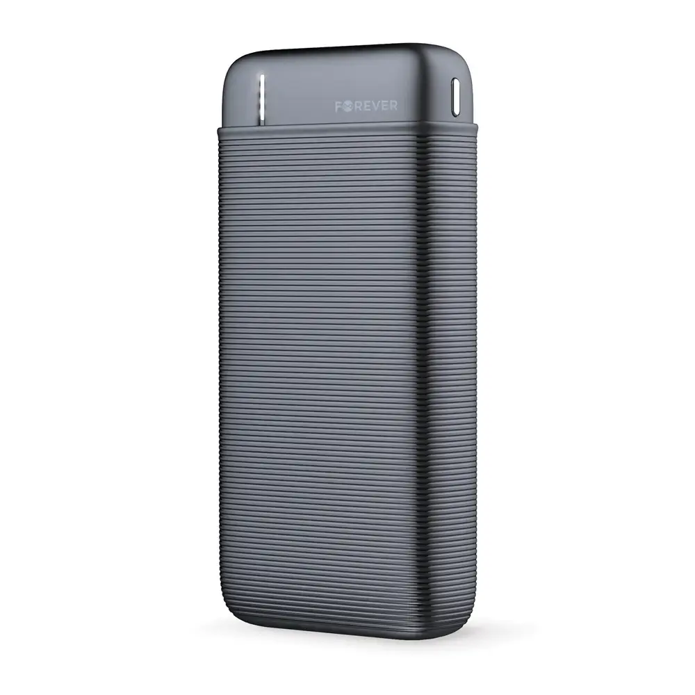 Forever TB-100L ārējais akumulators (powerbank) | 20 000 mAh | melns