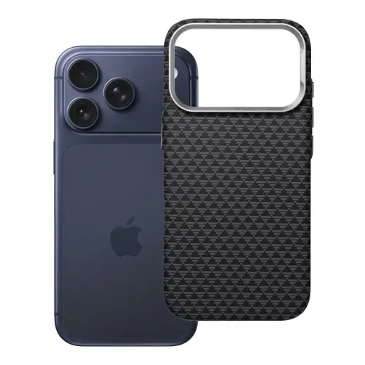 K-Look telefono dėklas su MagSafe palaikymu iPhone 17 Pro | iPhone 18 Pro juodas