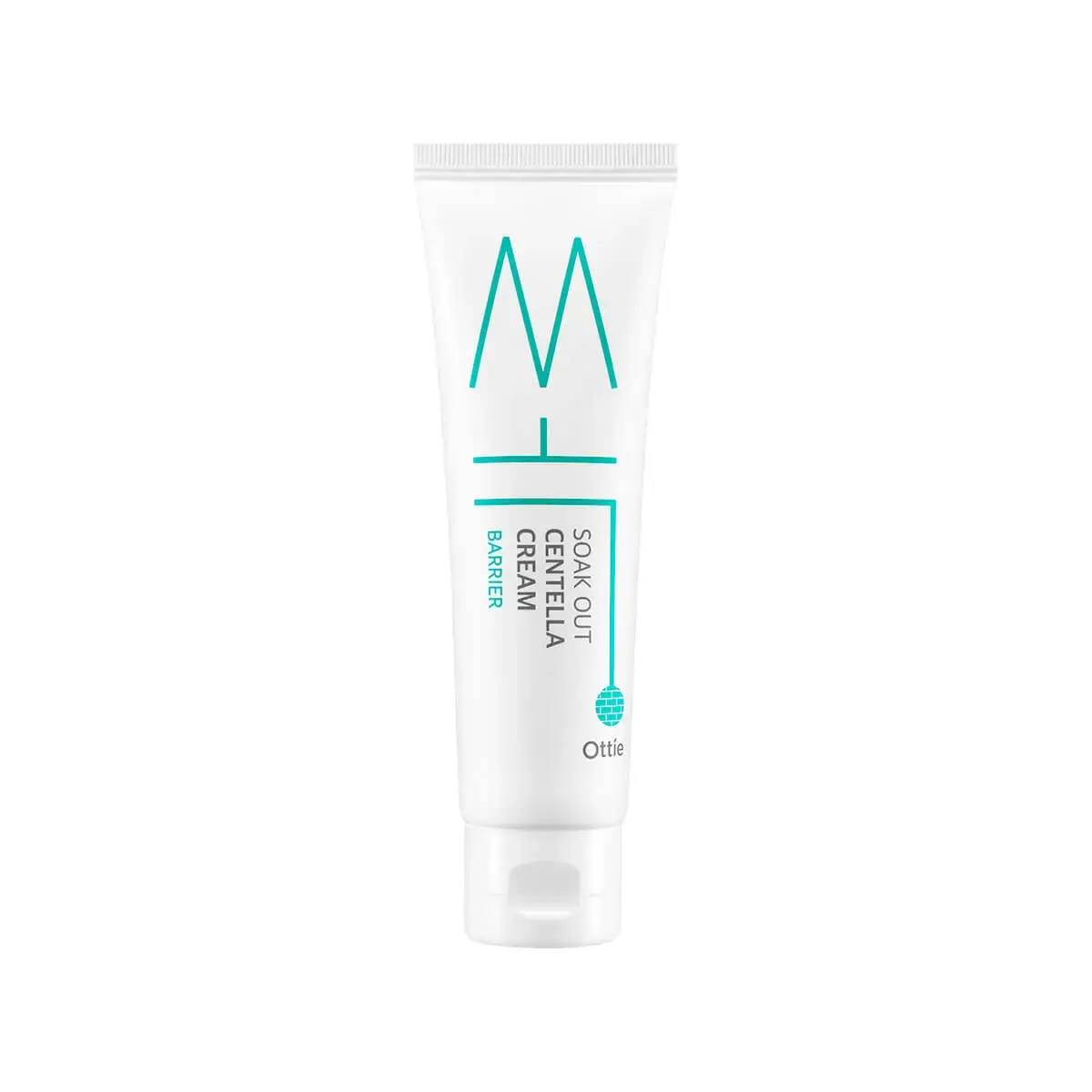Ottie, Soak Out, Centella, Soothing & Calming, Day & Night, Gel Cream, For Face, 50 ml