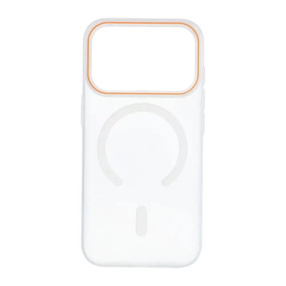 Go Orange maciņš ar MagSafe atbalstu telefonam iPhone 17 Pro | iPhone 18 Pro caurspīdīgs