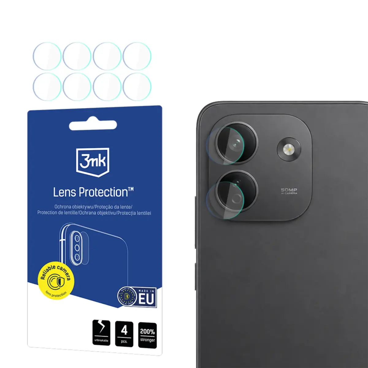 Redmi Note 17 Pro Max 5G - 3mk Lens Protection