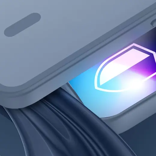 3mk Misty phone case with MagSafe support for Samsung Galaxy S26 FE (S741) blue