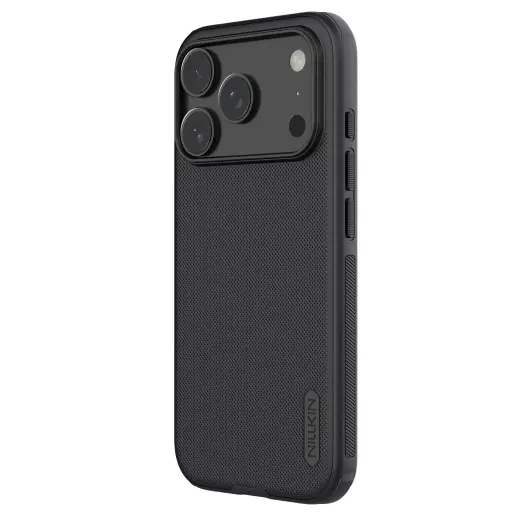 Nillkin Super Frosted PRO telefono dėklas iPhone 17 Pro Max juodas