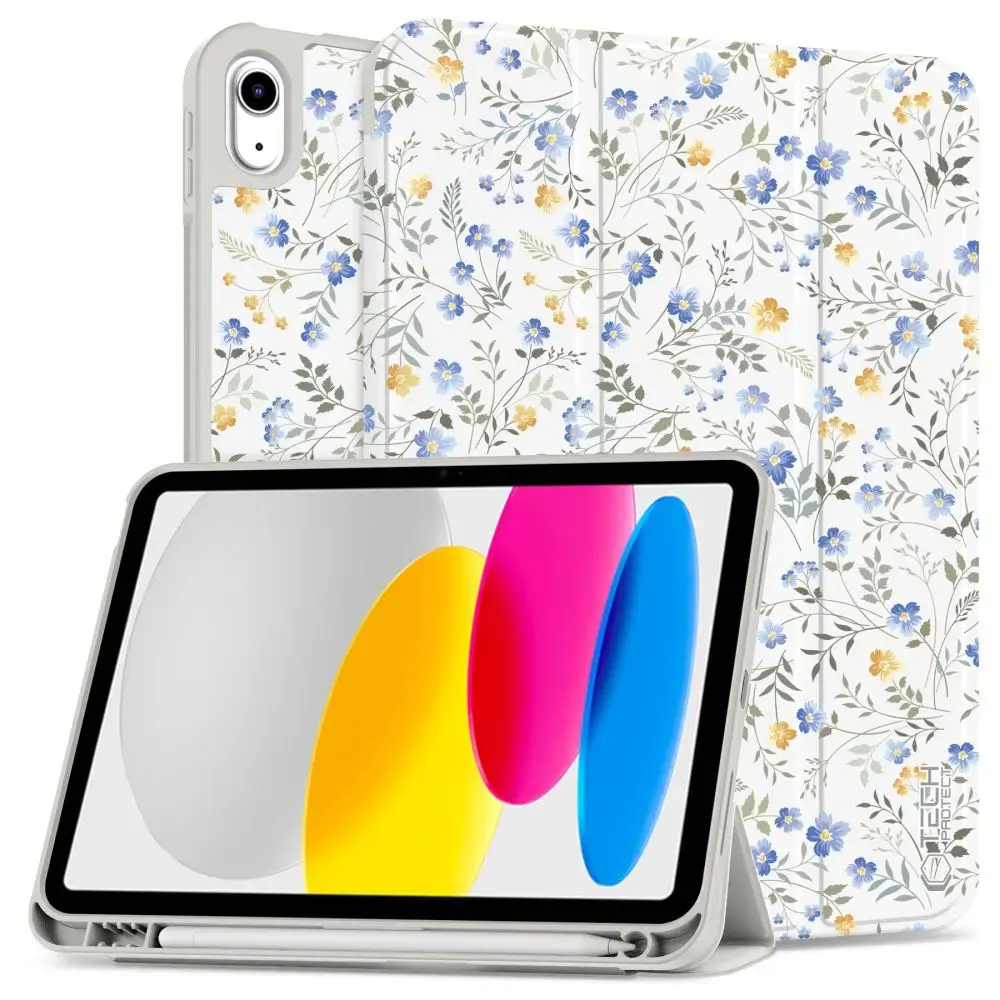 TECH-PROTECT SC PEN IPAD 10.9” 10 | 2022 | 11” 11 | 2025 SPRING FLOWERS