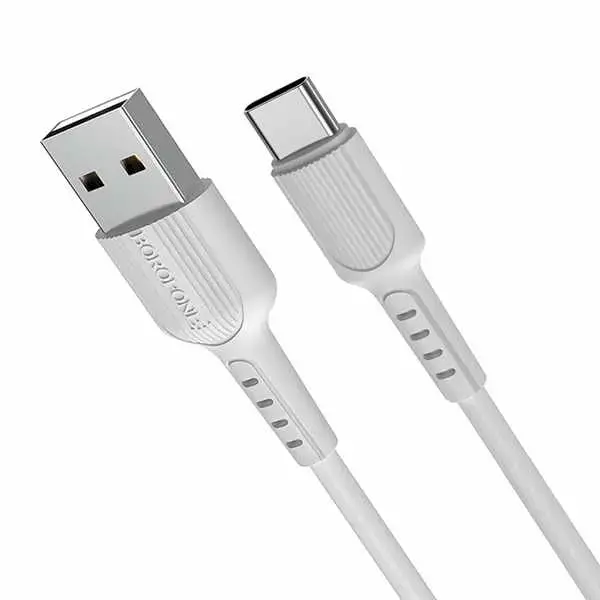 Borofone X16 провод для передачи данных и зарядки | USB-C | 12W | 1m | белый