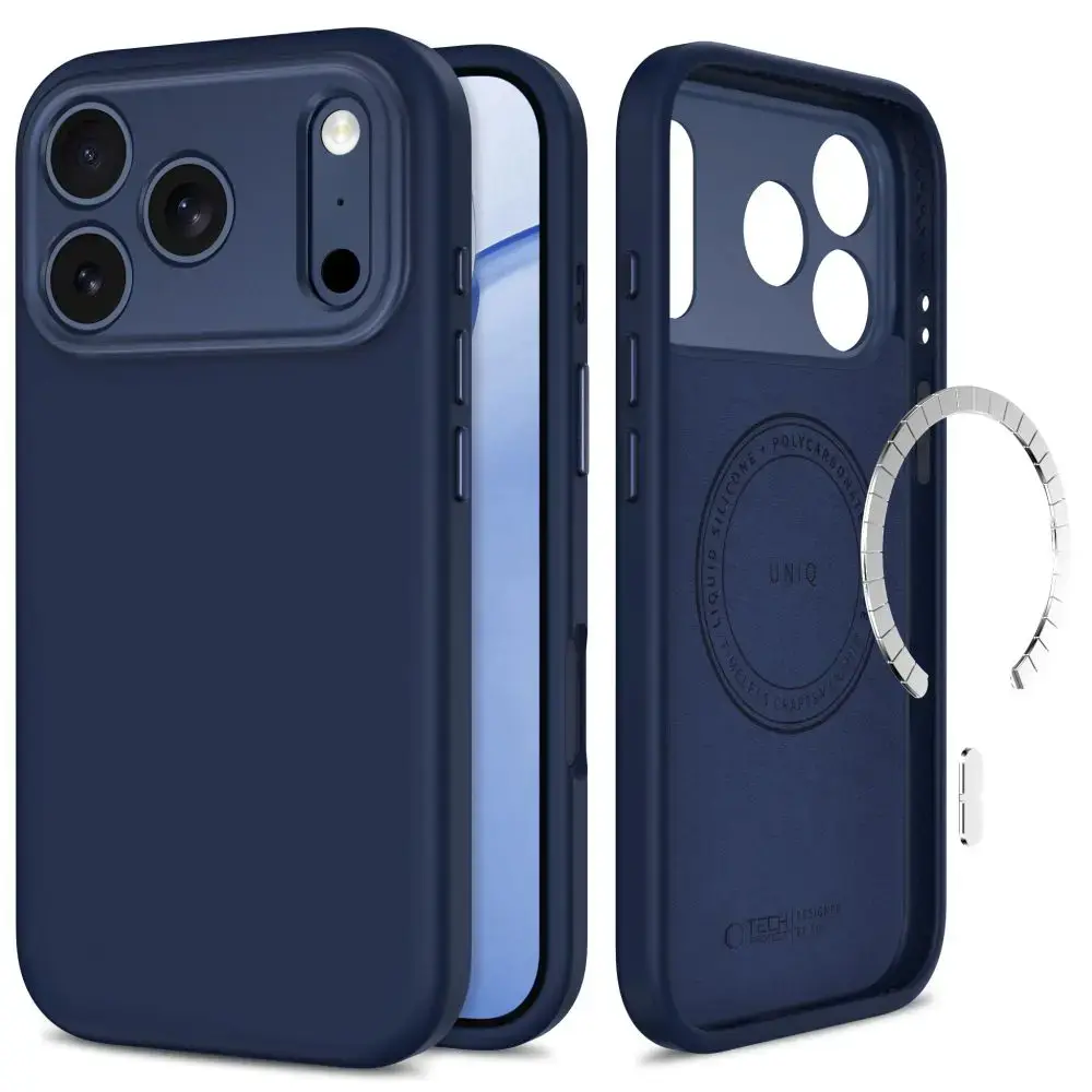 TECH-PROTECT UNIQ MAGSAFE CC IPHONE 17 PRO / 18 PRO DEEP BLUE