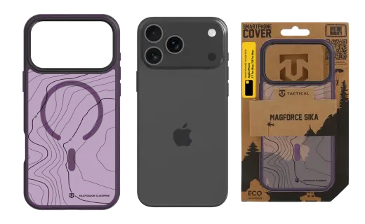 Tactical MagForce Hyperstealth Sika Cover for Apple iPhone 17 Pro Max/18 Pro Max Burgundy Smoke