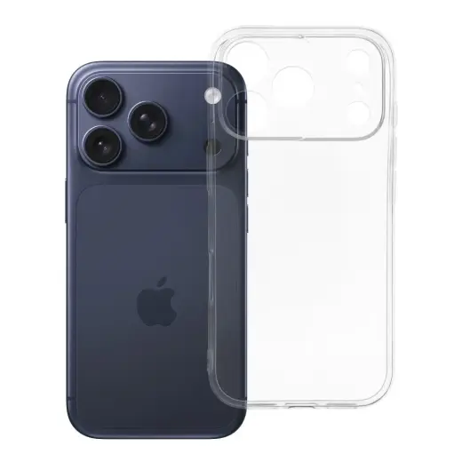 Case for iPhone 17 Pro / 18 Pro Clear Case 2 mm (camera protection) transparent